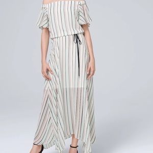 White House Black Market off the shoulder dress